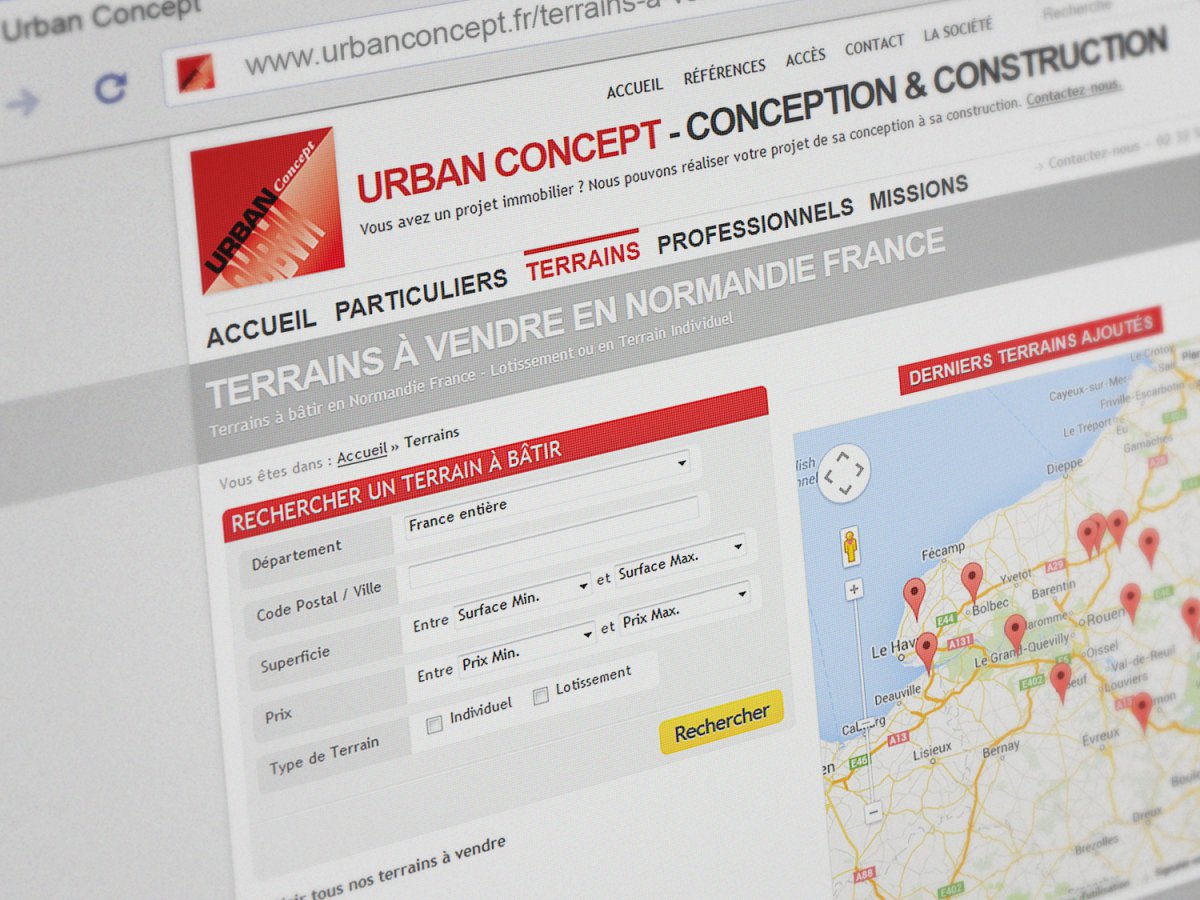 Terrains à Vendre sur le site Urban Concept Terrains à Vendre sur le site Urban Concept